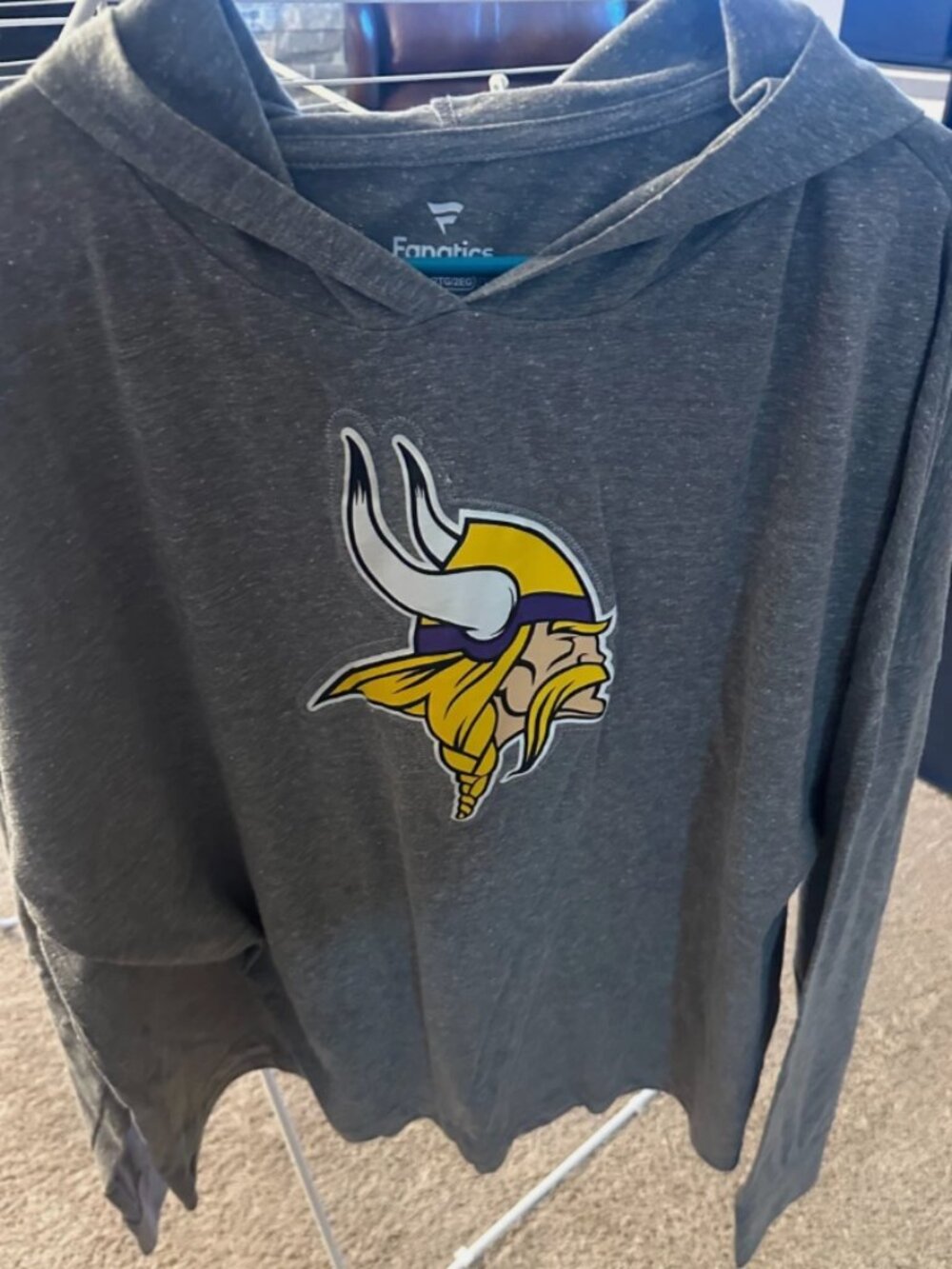Minnesota Vikings Women’s Lightweight Pullover- XXL